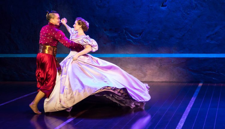 Jose Llana and Laura Michelle Kelly in Rodgers & Hammerstein’s The King and I. Photo by Matthew Murphy